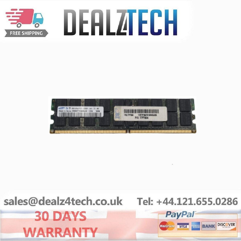 IBM 8192MB (8GB) 400 MHz DDR2 RDIMM 77P7504