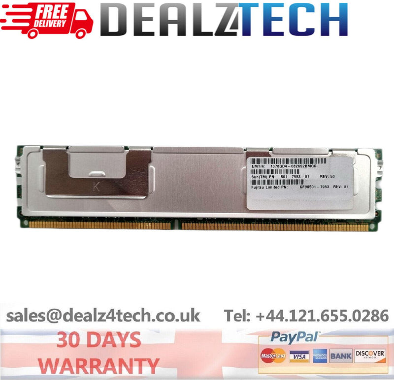 SUN 2GB 2Rx4 PC2-5300F MEMORY Ram