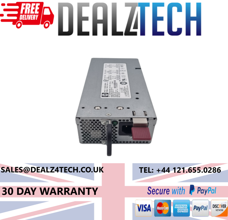 HP REDUNDANT POWER SUPPLY ML350/ML370/ML380/DL380 G5, 379124-001