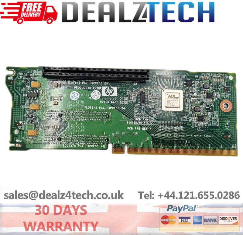 HP RISER BOARD PCI-E FOR DL385 G7 533536-001 / 583982-001 / 533536-00A