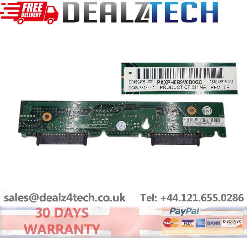 HP BACKPLANE 2BAY SFF 2.5 FOR BL685 G7 594961-001 / 578818-001 / 578818-00A
