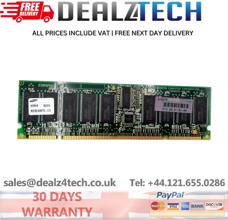 HP 128MB Ram MONO 200pin SYNC DIMM 133MHz CL3, 20-01CBA-09, 5030349-02